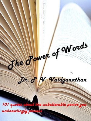 cover image of The Power of Words